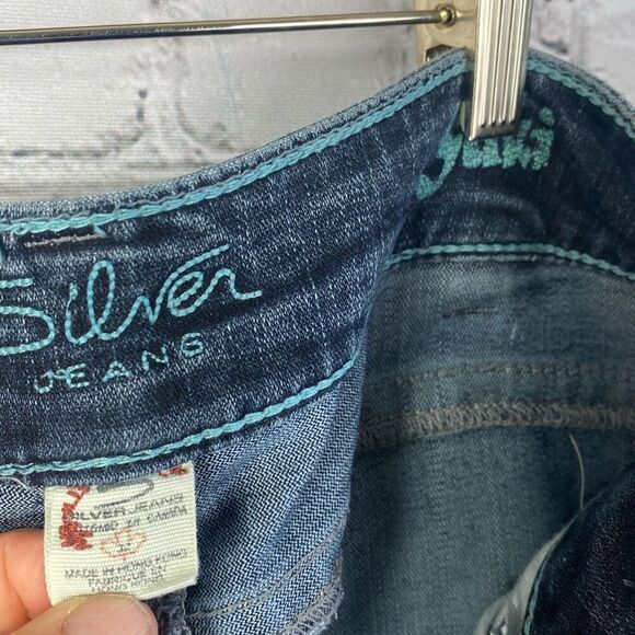 Silver Suki Jeans Bootcut Size 32 - Picture 12 of 12